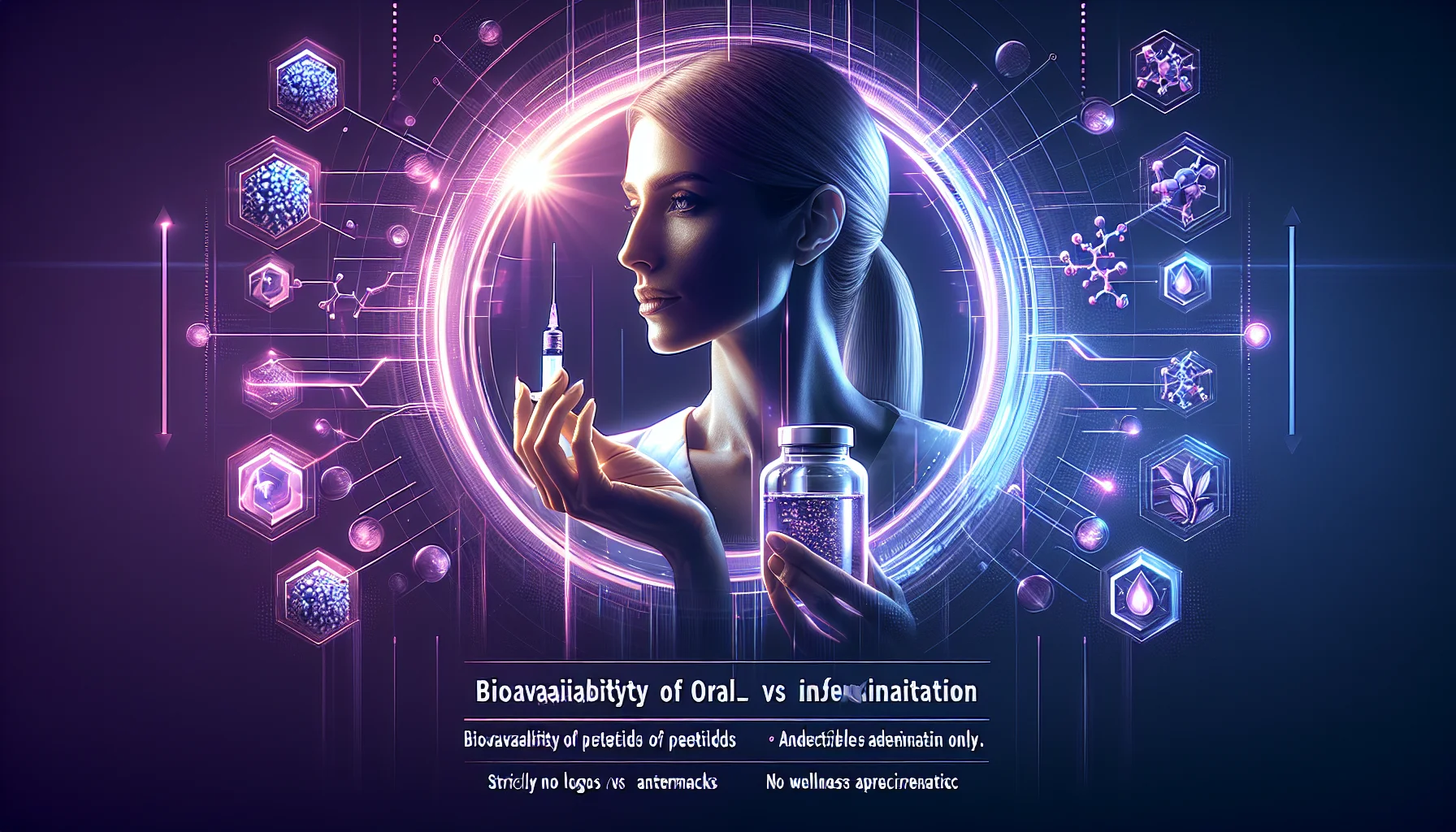 Bioavailability of Peptides: Oral vs Injectable Administration